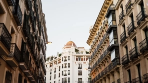 Viviendas en barrio Salamanca, Madrid.