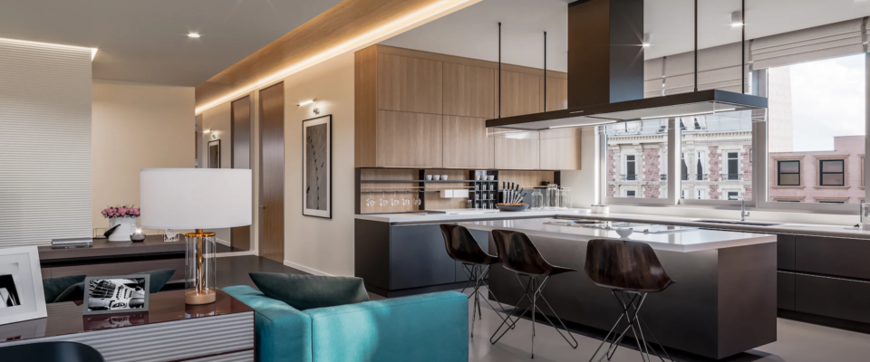 Como decorar una cocina salón