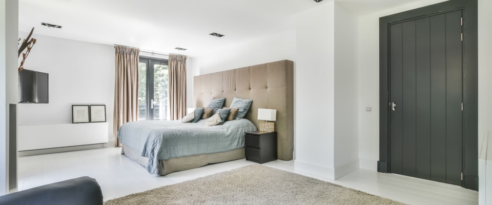 decoración estilosa para habitacion de matrimonio