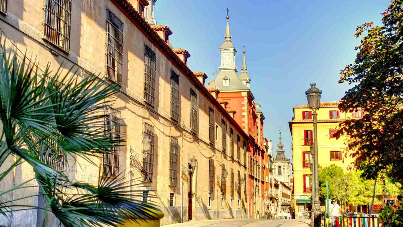 Barrio de las Letras en Madrid