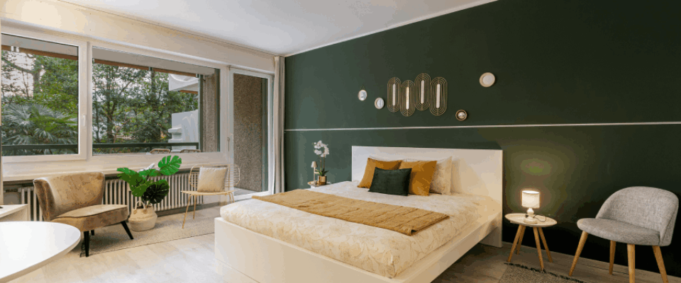 Habitación cómoda para desplazamiento sanitario