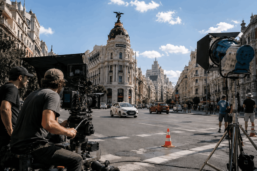 Rodajes en Madrid